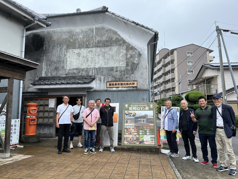 「昭和の町」に到着!